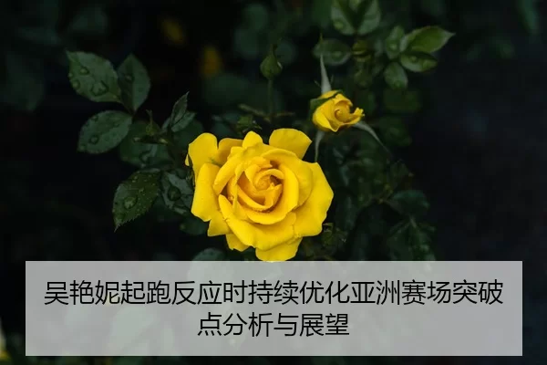 吴艳妮起跑反应时持续优化亚洲赛场突破点分析与展望